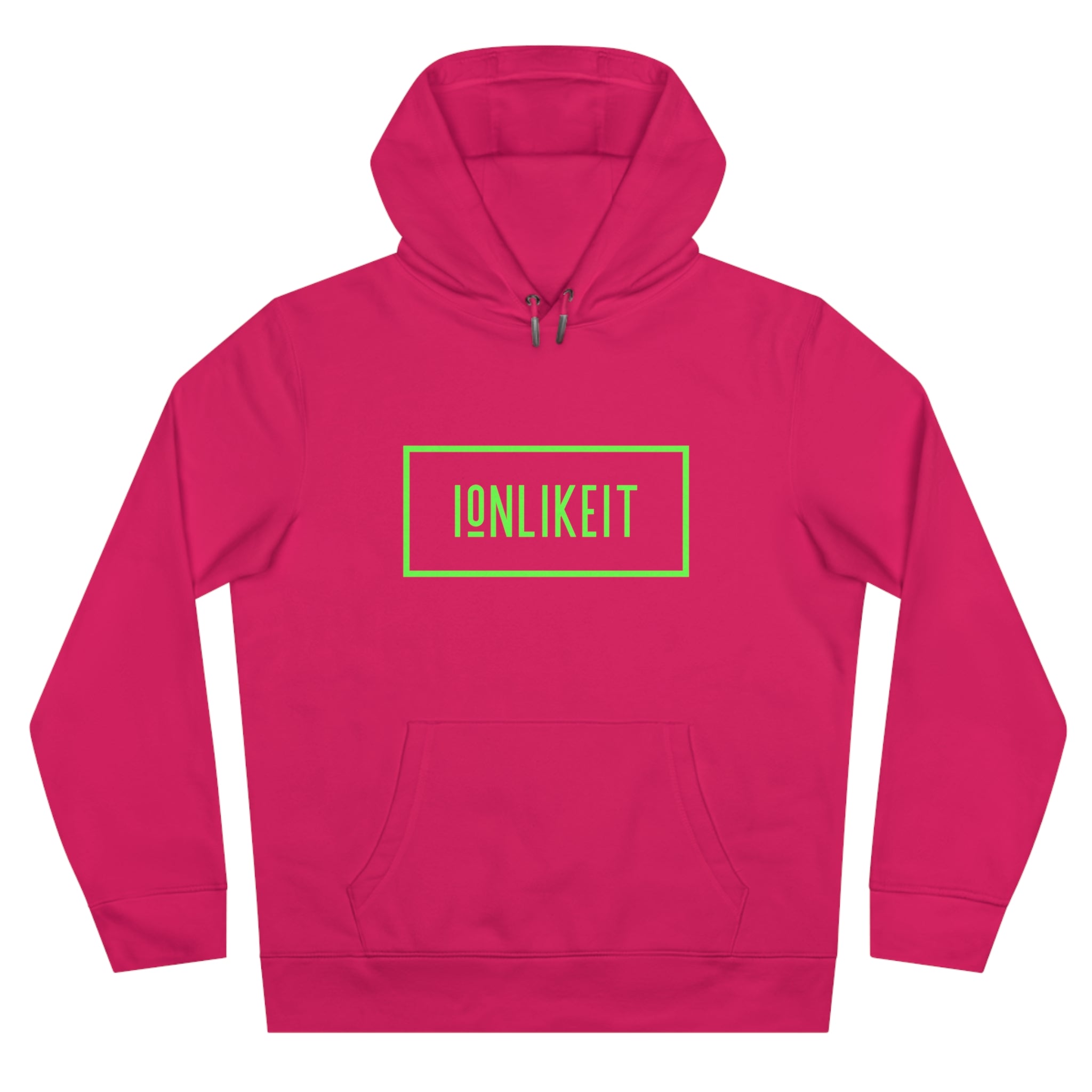 King Hooded Ionlikeit Logo Sweatshirt (NEON)