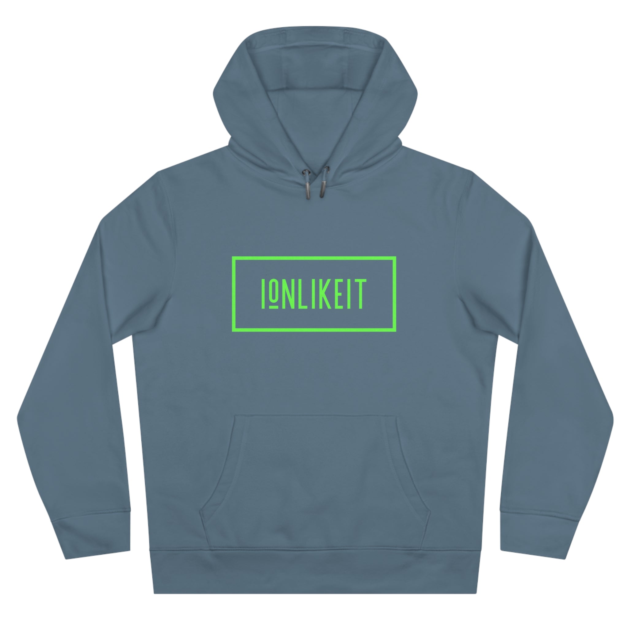 King Hooded Ionlikeit Logo Sweatshirt (NEON)