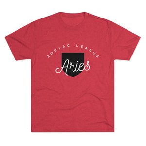 Zodiac League - Unisex Tri-Blend Crew Tee - Aries