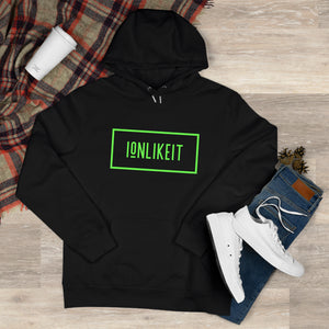 King Hooded Ionlikeit Logo Sweatshirt (NEON)