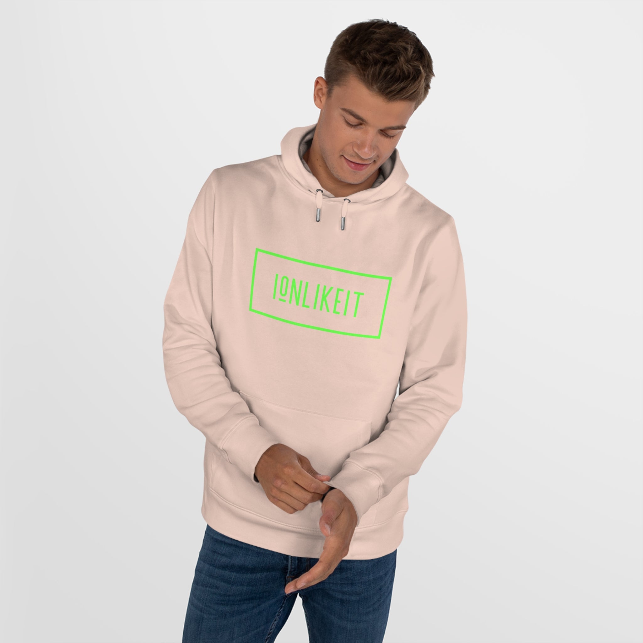 King Hooded Ionlikeit Logo Sweatshirt (NEON)