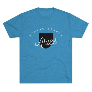 Zodiac League - Unisex Tri-Blend Crew Tee - Aries