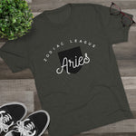 Load image into Gallery viewer, Zodiac League - Unisex Tri-Blend Crew Tee - Aries
