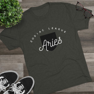 Zodiac League - Unisex Tri-Blend Crew Tee - Aries