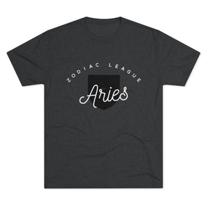 Zodiac League - Unisex Tri-Blend Crew Tee - Aries