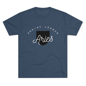 Zodiac League - Unisex Tri-Blend Crew Tee - Aries