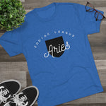Load image into Gallery viewer, Zodiac League - Unisex Tri-Blend Crew Tee - Aries
