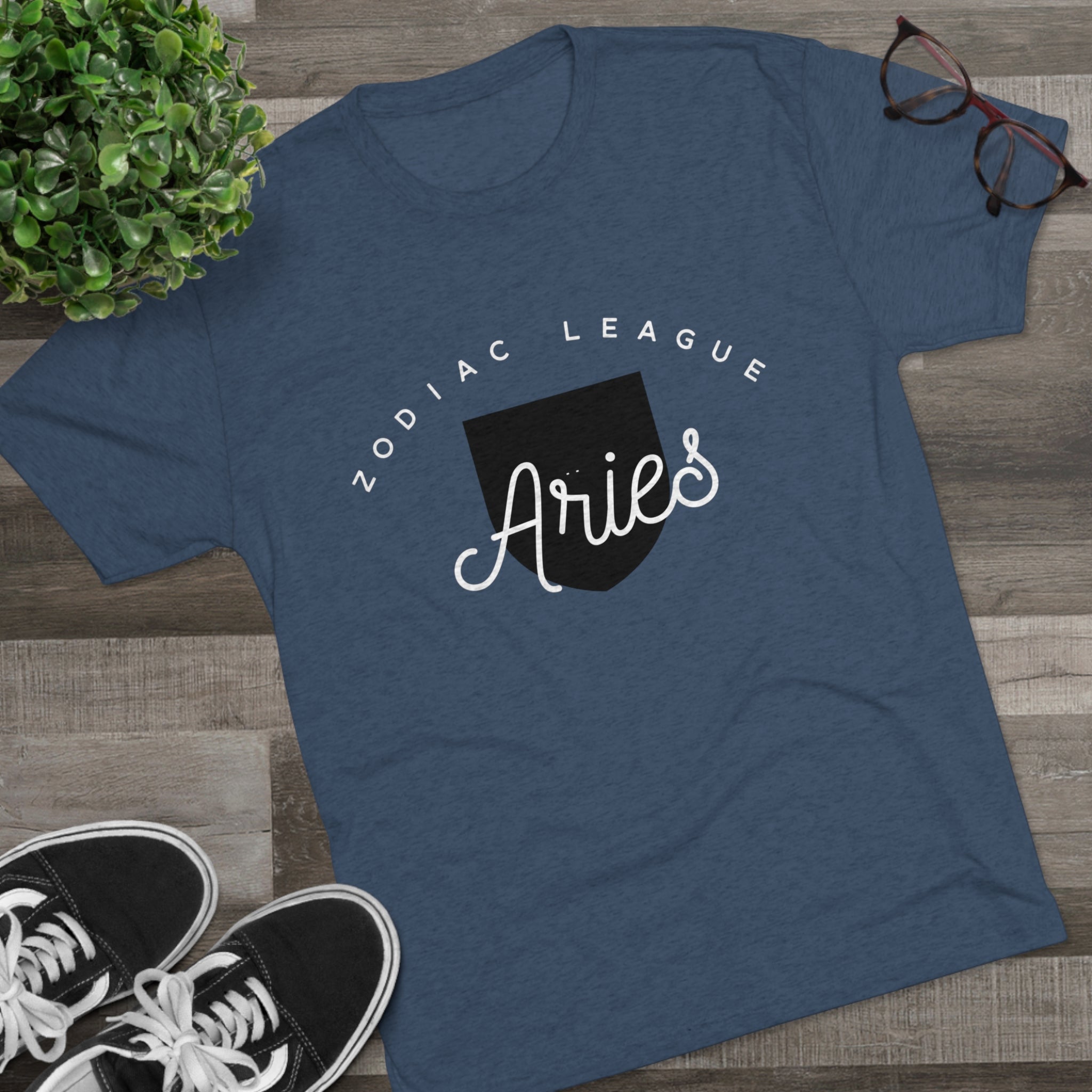 Zodiac League - Unisex Tri-Blend Crew Tee - Aries