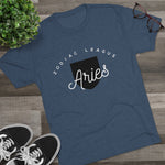 Load image into Gallery viewer, Zodiac League - Unisex Tri-Blend Crew Tee - Aries
