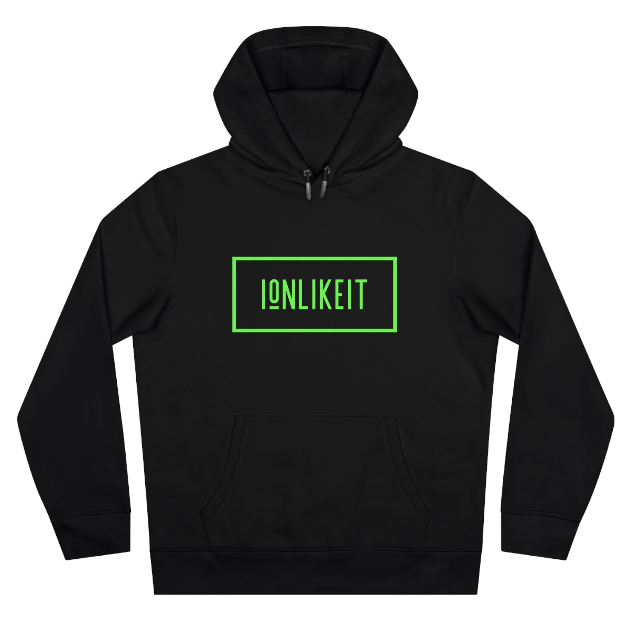 King Hooded Ionlikeit Logo Sweatshirt (NEON)