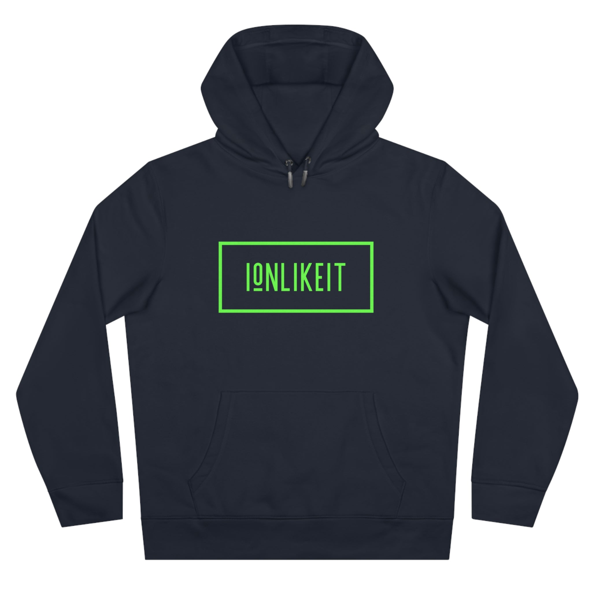 King Hooded Ionlikeit Logo Sweatshirt (NEON)