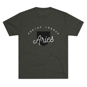 Zodiac League - Unisex Tri-Blend Crew Tee - Aries