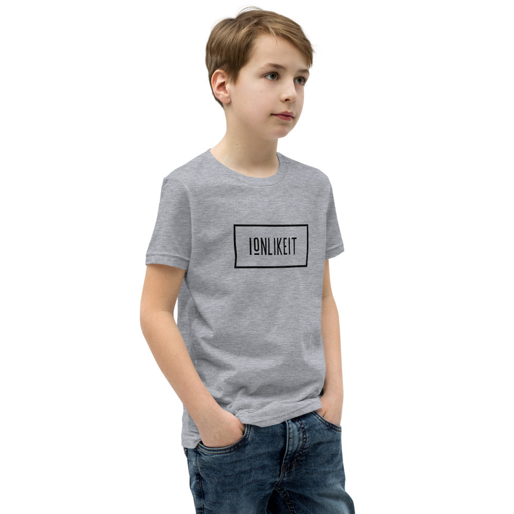Ion Like It™ Boy's  T-Shirt (Black Logo)
